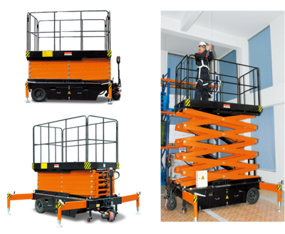 电动助力剪叉式高空作业平台