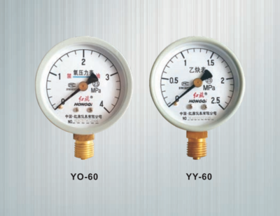 氧气 乙炔压力表